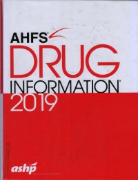 AHFS drug information 2019