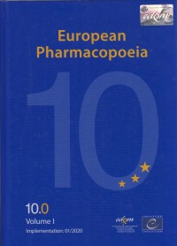 European pharmacopoeia 10.0 Volume I