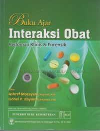 Buku Ajar interaksi Obat Pedoman Klinis dan Forensik