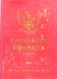 Farmakope Indonesia Edisi VI Buku 4