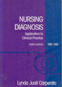 Nursing diagnosis: application to clinical practice 3rd ed.