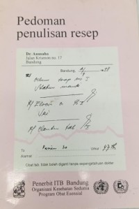 Image of Pedoman Penulisan Resep