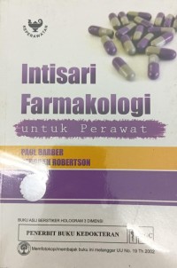 Image of Intisari farmakologi untuk perawat