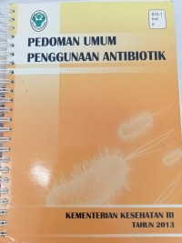 Image of Pedoman umum penggunaan antibiotik