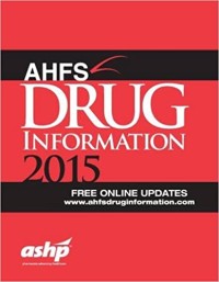 AHFS drug information 2015