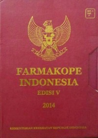 Farmakope Indonesia edisi V 2014 Buku 1