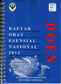 Daftar Obat Esensial Nasional 2011: DOEN