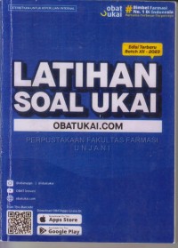 Latihan soal UKAI (obatukai.com) BatchXII-2023